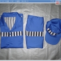 蓝色-短袖-短裤-帽子（省级监狱系统订做的布料符合国 ...